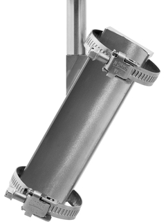 Non-invasive thermal coupling element for pipe