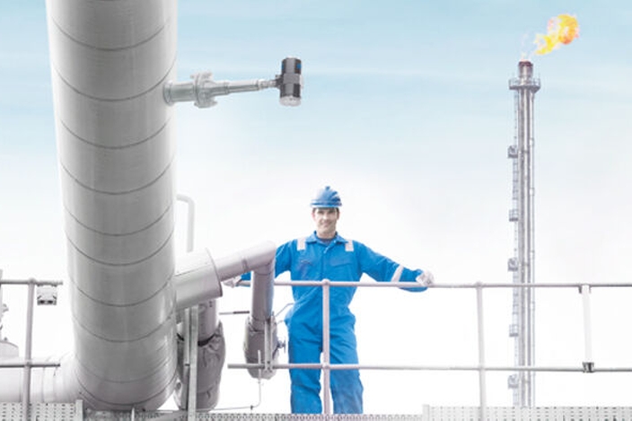 Application photo of FLOWSIC100 Flare-XT