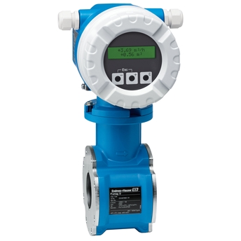 Picture of electromagnetic flowmeter Proline Promag 10D for basic applications in the water industry