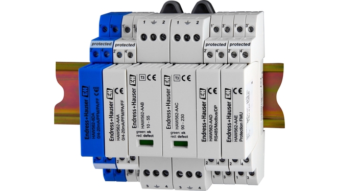 Surge arrester HAW562 for overvoltage protection
