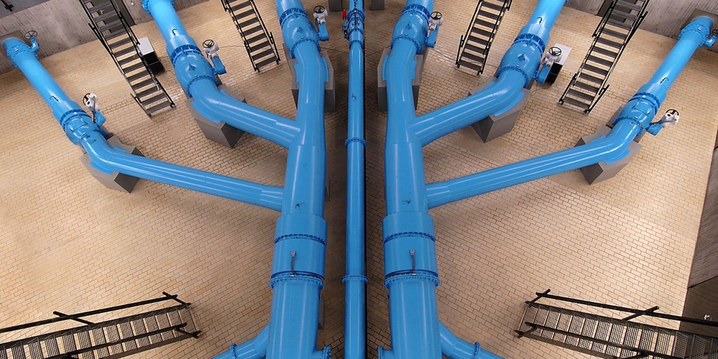 Remote monitoring of distributed water networks