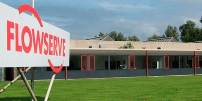 Flowserve Corp. sign