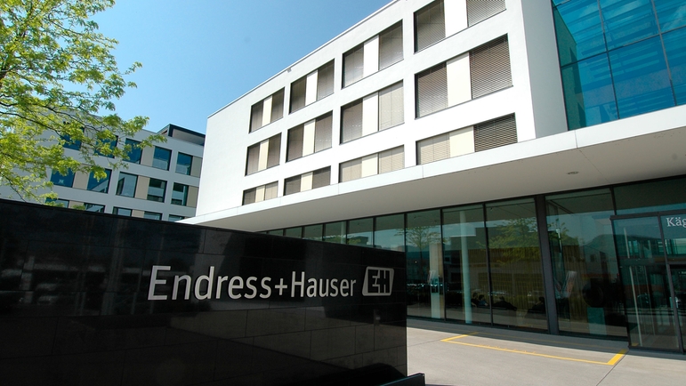 Headquarters of the Endress+Hauser Group in Reinach, Switzerland.