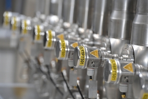 Pressure instrumentation in hygienic design used in dairy processing equipment