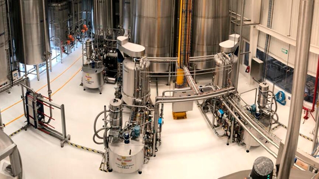IIoT implemented in the food production plant Sucroliq