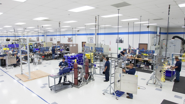 Manufacturing of TDLAS analyzers in Rancho Cucamonga, California.