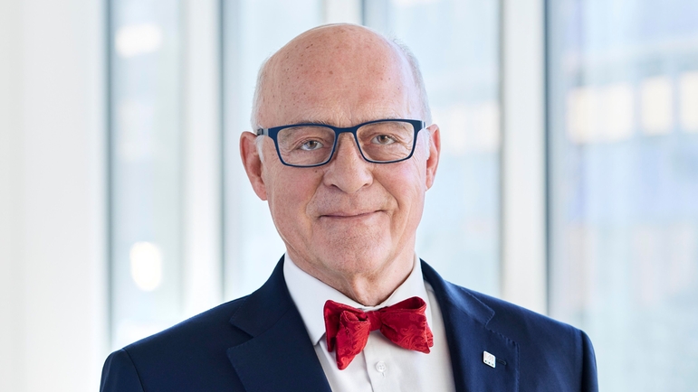 Dr Klaus Endress, Supervisory Board President of the Endress+Hauser Group.